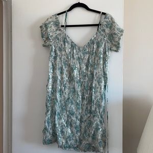 French connection sequin dress